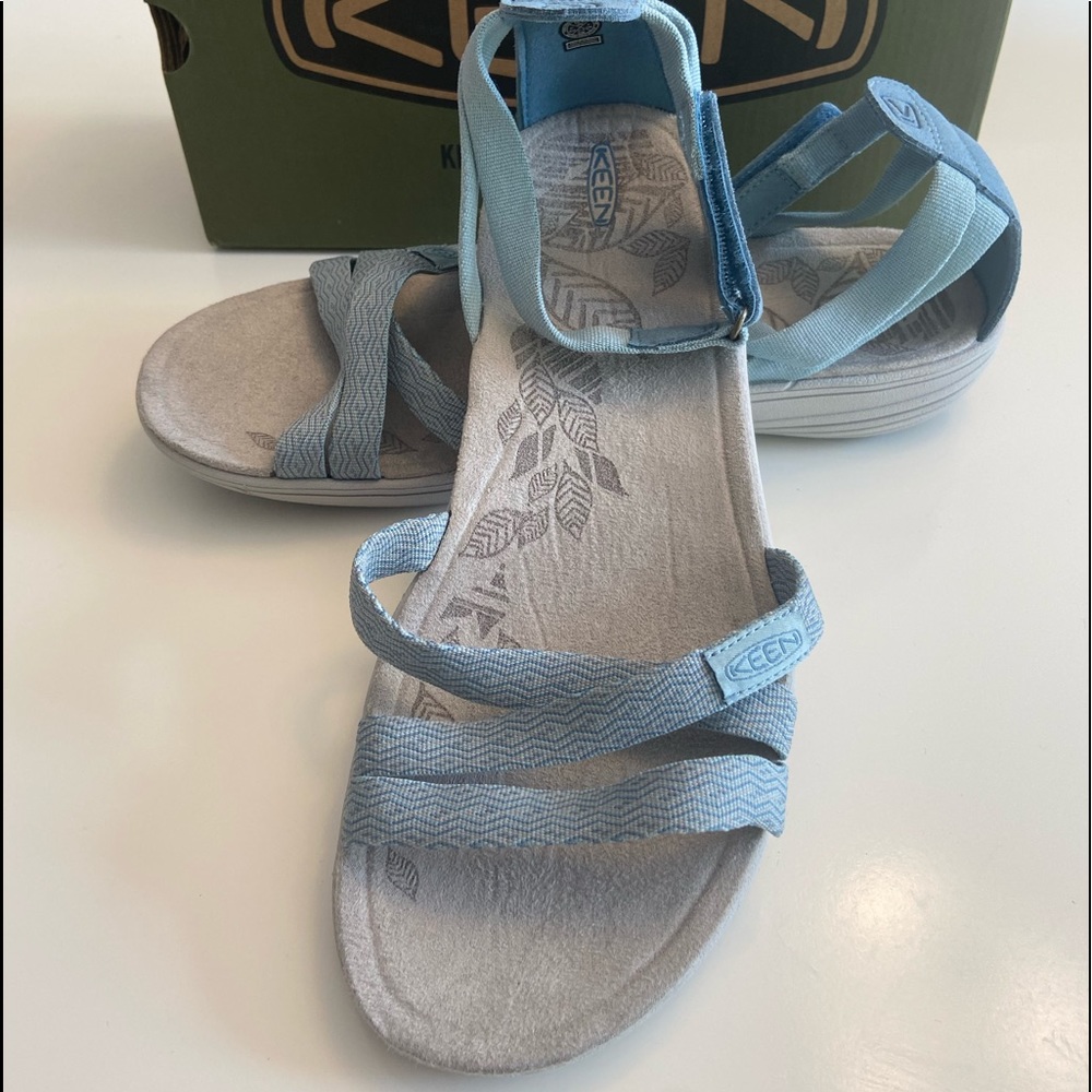 NIB! KEEN Women’s blue sandals